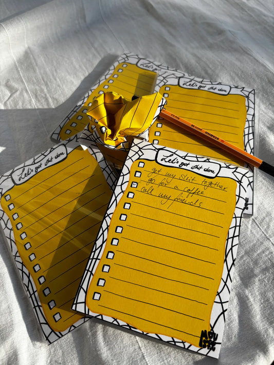 ·LET'S GET SHIT DONE· To Do List