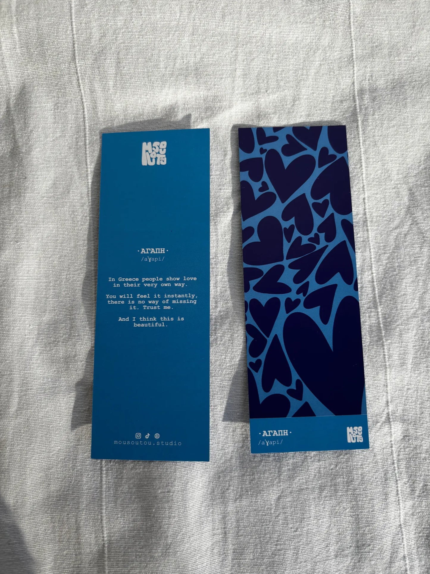 ·ΑΓΑΠΗ· Bookmark