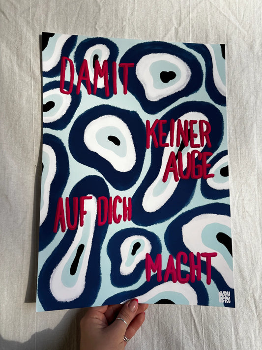 ·DAMIT KEINER AUGE MACHT·