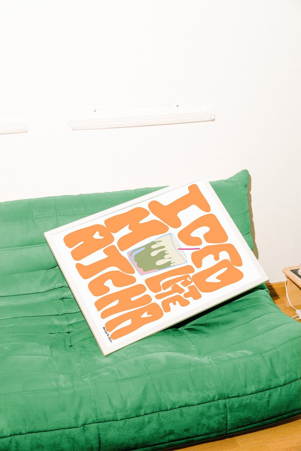 ·ICED MATCHA LATTE·